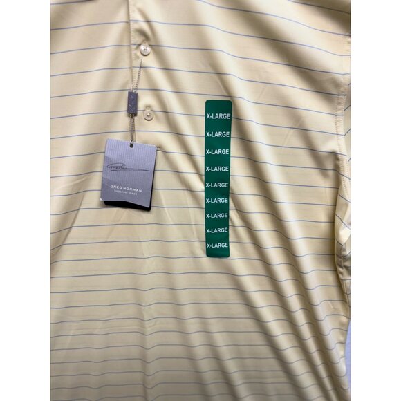 Greg Norman Signature Series Golf Polo Short Sleeve Collar Play Dry NWT Size XL - Picture 2 of 11